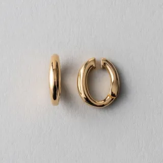 【ete】簡約摩登綿延耳釦(鉑金色 金色 米金色) 歷史價格詳細信息