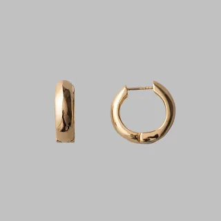 【ete】圓圈交錯簡約C型夾式耳環(金色) 歷史價格詳細信息