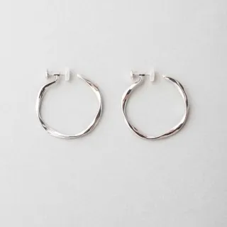 【ete】簡約摩登綿延耳釦(鉑金色 金色 米金色) 歷史價格詳細信息