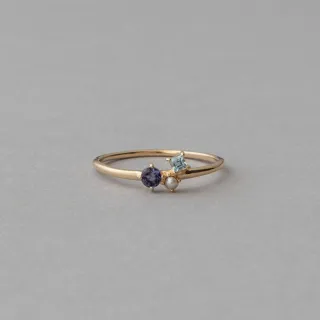 【ete】K10YG 層疊波浪形戒指(金色) 歷史價格詳細信息