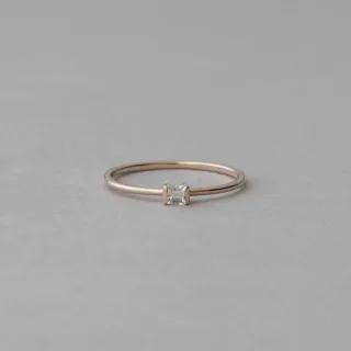 【ete】K10MPG 簡約方圈形單耳環(粉霧金色) 歷史價格詳細信息