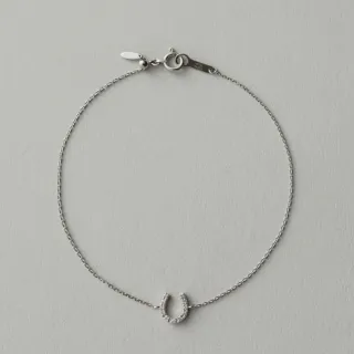 【ete】PT900 閃耀5鑽包鑲手鍊(鉑金色) 歷史價格詳細信息