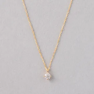 【ete】K18 經典單鑽包鑲鑽石手鍊-0.10ct(金色 玫瑰金色) 歷史價格詳細信息