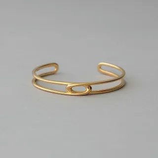 【ete】簡約摩登綿延耳釦(鉑金色 金色 米金色) 歷史價格詳細信息