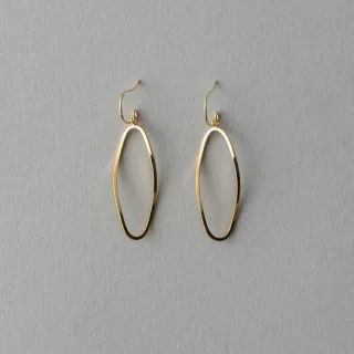 【ete】橢圓鏤空珍珠耳環(鉑金色 金色) 歷史價格詳細信息