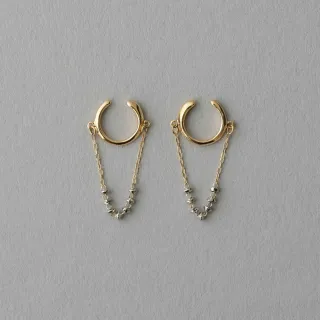 【ete】K18YG Clair 閃耀鉚釘形切割戒指(金色) 歷史價格詳細信息