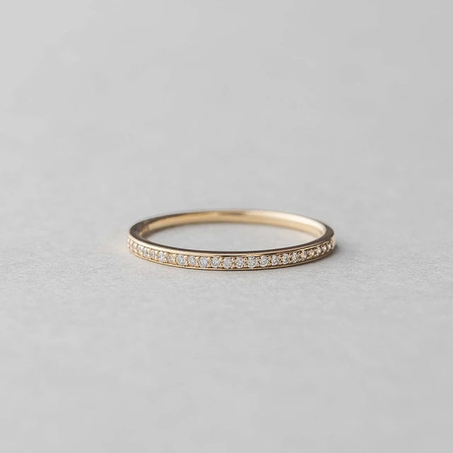 【ete】K18YG 層疊扭轉波紋戒指(金色) 歷史價格詳細信息