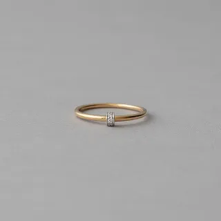 【ete】K18YG 層疊扭轉波紋戒指(金色) 歷史價格詳細信息