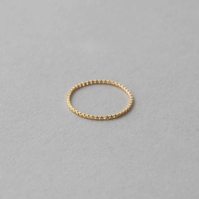 【ete】K10YG 層疊波浪形戒指(金色) 歷史價格詳細信息