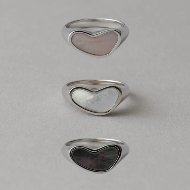 戒指愛心貝殼戒指ins小眾氣質閨蜜情侶對戒女高級感開口可調節指環潮 歷史價格詳細信息