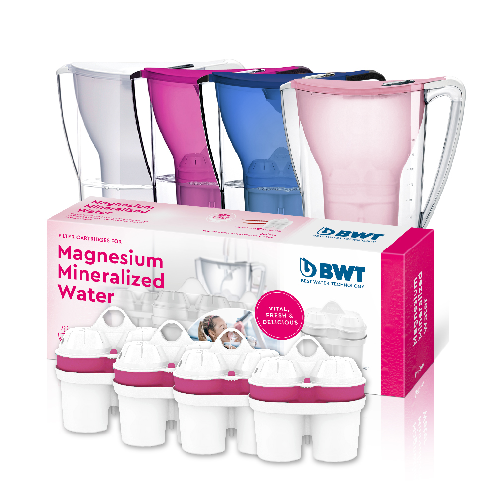 【BWT 德國倍世】2.6L樂樂濾水壺 鎂離子+超軟水1壺4芯組(超值組 歐洲原裝進口) 歷史價格詳細信息