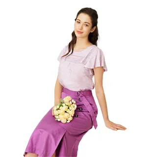 【IRIS 艾莉詩】鏤空翻領質感襯衫-3色(36109) 歷史價格詳細信息