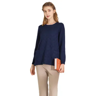 針織--隨興品味寬圓領撞色英文排字印圖前短後長連袖針織毛衣(黑.灰XL-5L)-X217熊衣褲語 歷史價格詳細信息