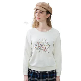 【Iris Girls 艾莉詩】花海刺繡棉質上衣-2色(35907) 歷史價格詳細信息