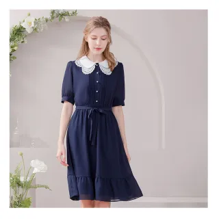 Iris Girls 艾莉詩 刺繡領五分袖上衣-白色(11175) 歷史價格詳細信息