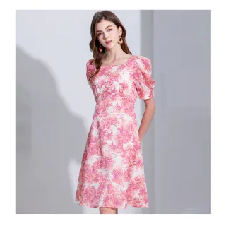 【IRIS 艾莉詩】水彩暈染印花方領上衣(32160) 歷史價格詳細信息