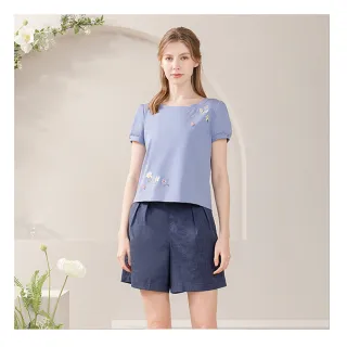【Iris Girls 艾莉詩】花海刺繡棉質上衣-2色(35907) 歷史價格詳細信息