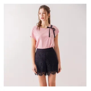 Iris Girls 艾莉詩 斜片式綁帶亞麻短裙-咖啡(11219) 歷史價格詳細信息