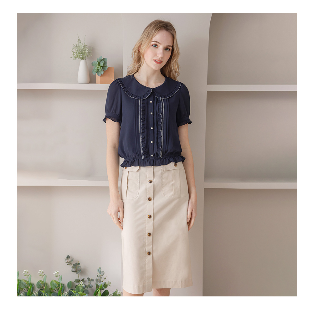 Iris Girls 艾莉詩 甜美抓皺上衣-粉色(11104) 歷史價格詳細信息