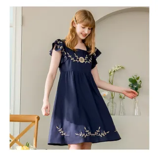 Iris Girls 艾莉詩 刺繡領五分袖上衣-白色(11175) 歷史價格詳細信息
