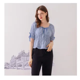 【Iris Girls 艾莉詩】花海刺繡棉質上衣-2色(35907) 歷史價格詳細信息