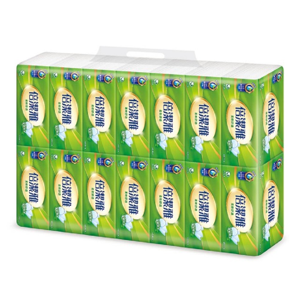 倍潔雅舒膚柔感抽取式衛生紙(150 抽x12包x6袋)/箱  現貨 蝦皮直送 歷史價格詳細信息