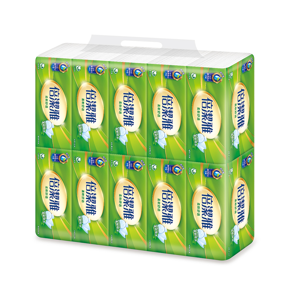 倍潔雅舒膚柔感抽取式衛生紙(150 抽x12包x6袋)/箱  現貨 蝦皮直送 歷史價格詳細信息