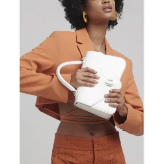 小CK 手提包 兩用包 可斜背 附背帶 粉紅色 全新 歷史價格詳細信息