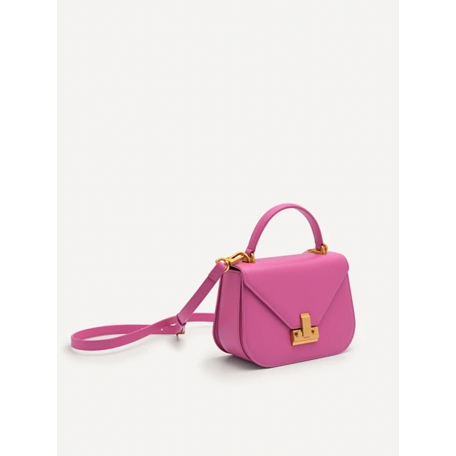 小CK 手提包 兩用包 可斜背 附背帶 粉紅色 全新 歷史價格詳細信息