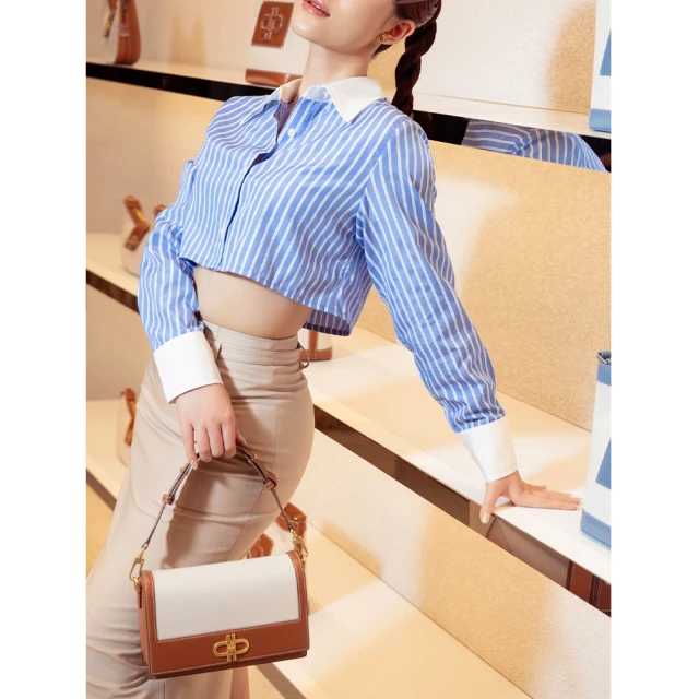 【PEDRO】PEDRO ICON 真皮單肩包/側背/斜背包-黑色/淺灰色/岩藍色(小CK高端品牌新品上市 名人穿搭) 歷史價格詳細信息