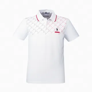【PLAYBOY GOLF】男款幾何車紋防風防潑水休閒背心-橘(高爾夫/AB22212-25) 歷史價格詳細信息