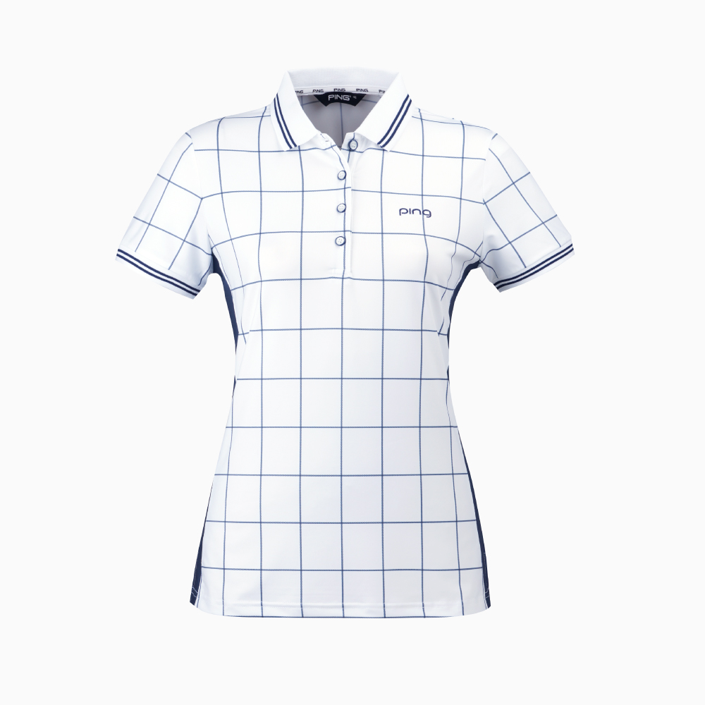 【PING】女款GOLF海錨昇華短袖圓領上衣-藍(吸濕排汗/抗UV/高爾夫球衫/RA24130-53) 歷史價格詳細信息