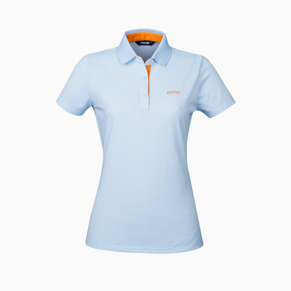 【PING】女款GOLF海錨昇華短袖圓領上衣-藍(吸濕排汗/抗UV/高爾夫球衫/RA24130-53) 歷史價格詳細信息