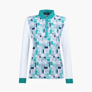 【PING】女款GOLF印花圖騰短袖POLO衫-白(吸濕排汗/抗UV/高爾夫球衫/RA22108-87) 歷史價格詳細信息