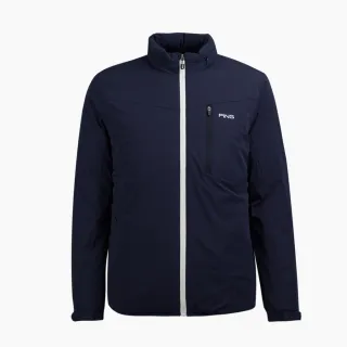 【PING】男款素色簡約防風防潑水休閒舖棉外套-藍(蓄熱保溫/GOLF/高爾夫/PC22225-56) 歷史價格詳細信息