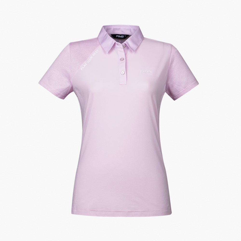 【PING】女款素面剪接立領吸濕排汗薄長袖POLO衫-共3色(GOLF/高爾夫球衫/RA23292) 歷史價格詳細信息