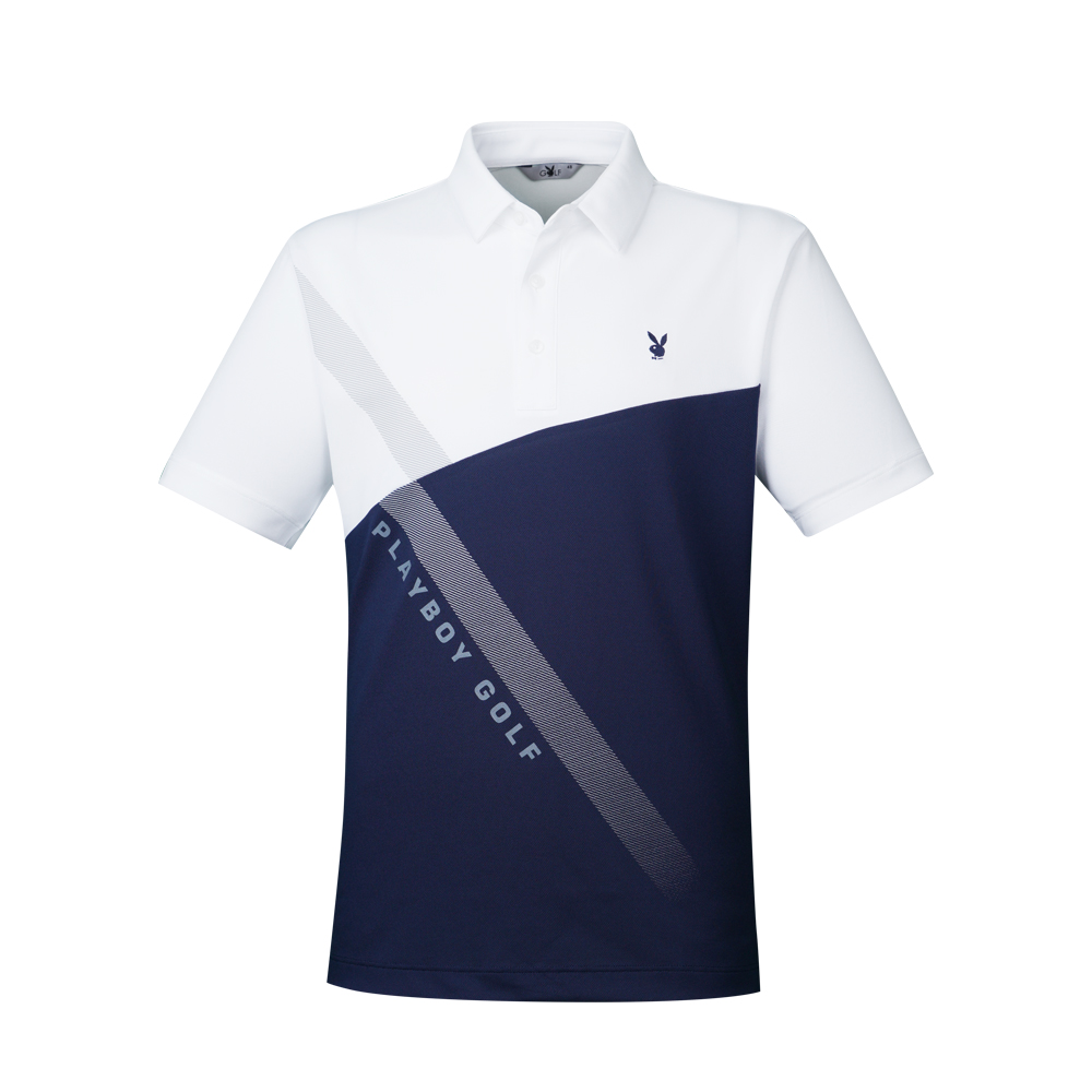 【PLAYBOY GOLF】男款剪接印花蓄熱保溫立領長袖上衣-白(吸濕排汗/GOLF/高爾夫球衫/AA24225-87) 歷史價格詳細信息