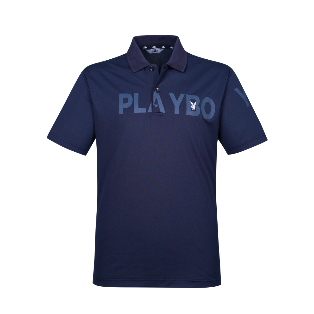 【PLAYBOY GOLF】男款LOGO圖騰高彈性薄外套-深藍(高爾夫/AC23102-58) 歷史價格詳細信息