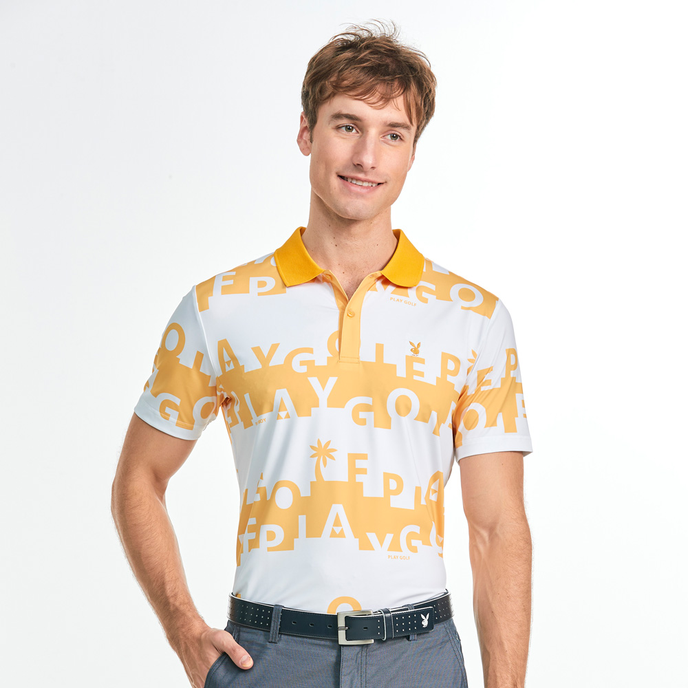 【PLAYBOY GOLF】男款印花防風防潑水抗UV高爾夫薄背心-灰藍(AB24101-83) 歷史價格詳細信息