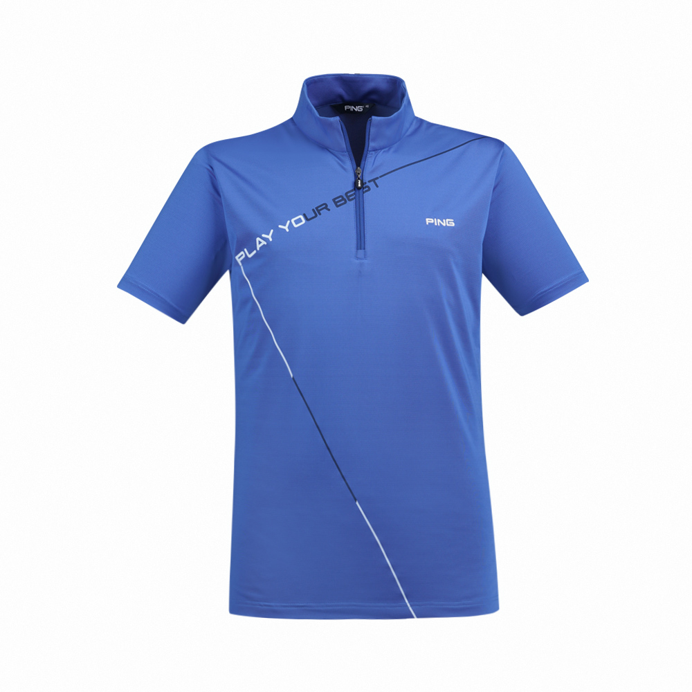 高爾夫男短袖簡約緊身運動球衣夏季golf衣服速乾薄款T恤翻領上衣 LPEE虎虎男裝 歷史價格詳細信息