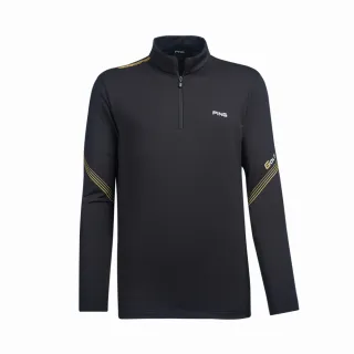 【PING】男款條紋蓄熱保暖石墨烯高爾夫口袋長袖POLO衫-深藍(GOLF/高爾夫球衫/PA24215-58) 歷史價格詳細信息