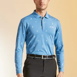 【PING】男款印花花紗休閒短袖POLO衫-紅(吸濕排汗/GOLF/高爾夫球衫/PA23104-18) 歷史價格詳細信息
