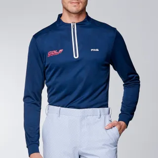 【PING】男款花紗橫條口袋休閒短袖POLO衫-橘紅(GOLF/高爾夫球衫/PA20105-25) 歷史價格詳細信息
