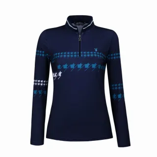 【PLAYBOY GOLF】女款GOLF圖騰高彈性小喇叭褲-黑(高爾夫球褲/KE22203-88) 歷史價格詳細信息