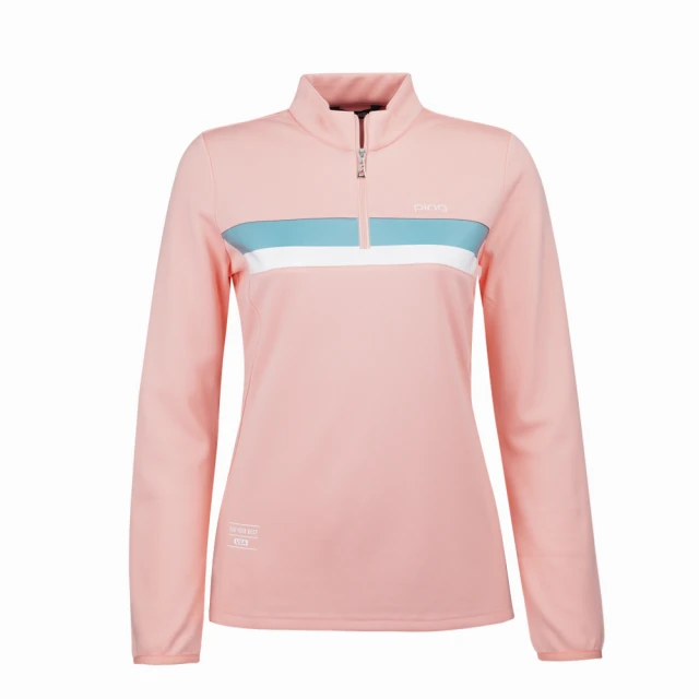 【PING】女款素面簡約LOGO短袖POLO衫-藍(吸濕排汗/抗UV/GOLF/高爾夫球衫/RA21190-56) 歷史價格詳細信息