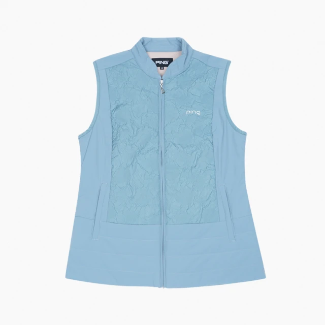 【PING】女款花紗印花立領短袖POLO衫-藍(吸濕排汗/GOLF/高爾夫球衫/RA22116-55) 歷史價格詳細信息