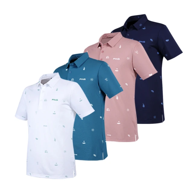 【PING】男款吸濕排汗抗UV短袖POLO衫-共4色(GOLF/高爾夫球衫/PA21290) 歷史價格詳細信息