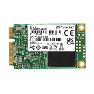 【Transcend 創見】MSA230S 256GB mSATA SATA Ⅲ SSD固態硬碟(TS256GMSA230S) 歷史價格詳細信息