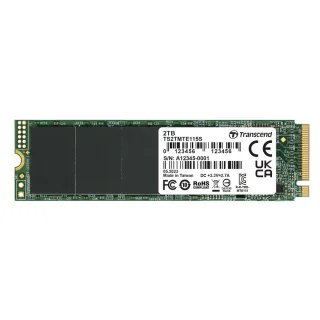 Transcend 創見 MTE115S M.2 2280 PCIe Gen3x4 2TB SSD固態硬碟 (TS2TMTE115S) 歷史價格詳細信息