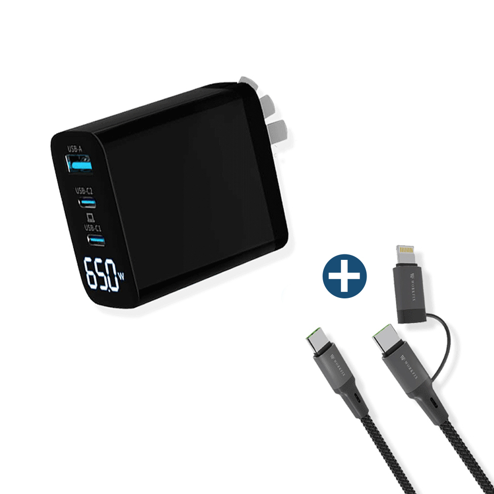 【YOMIX優迷】USB-C PD 雙孔快充18W迷你旅充/充電器 (兼容QC 3.0) 歷史價格詳細信息